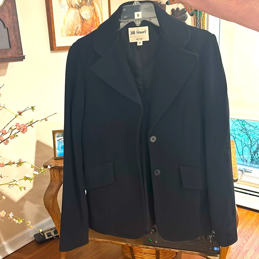 Jill Stewart black blazer